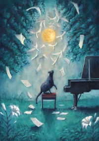 YORUSHIKA LIVE 2024 “Moon and Cat Dance” poster